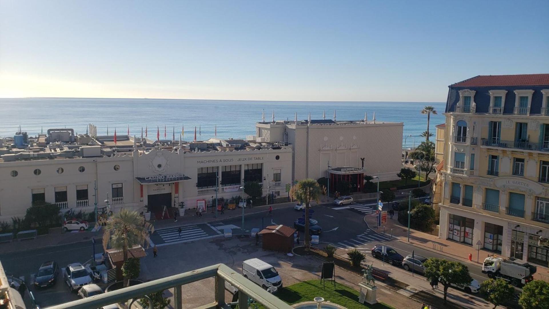 Menton Centre Vue Imprenable Sur Mer Et Jardin Bioves Exterior photo